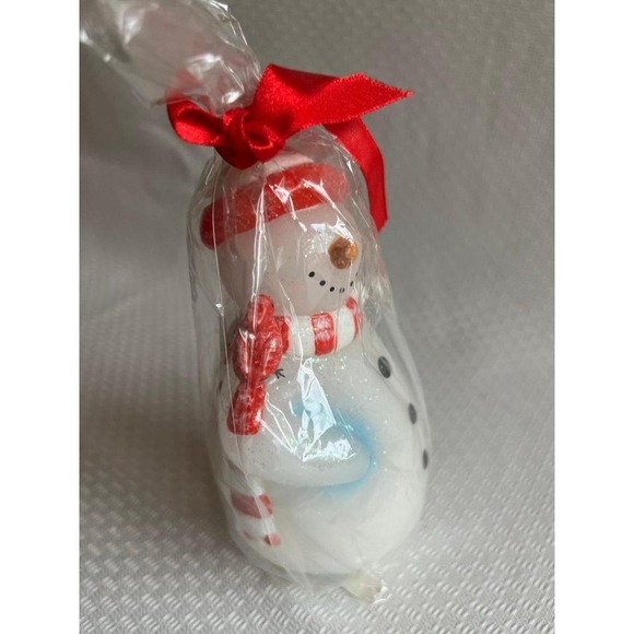 Snowman Candle New - Picture 3 of 5